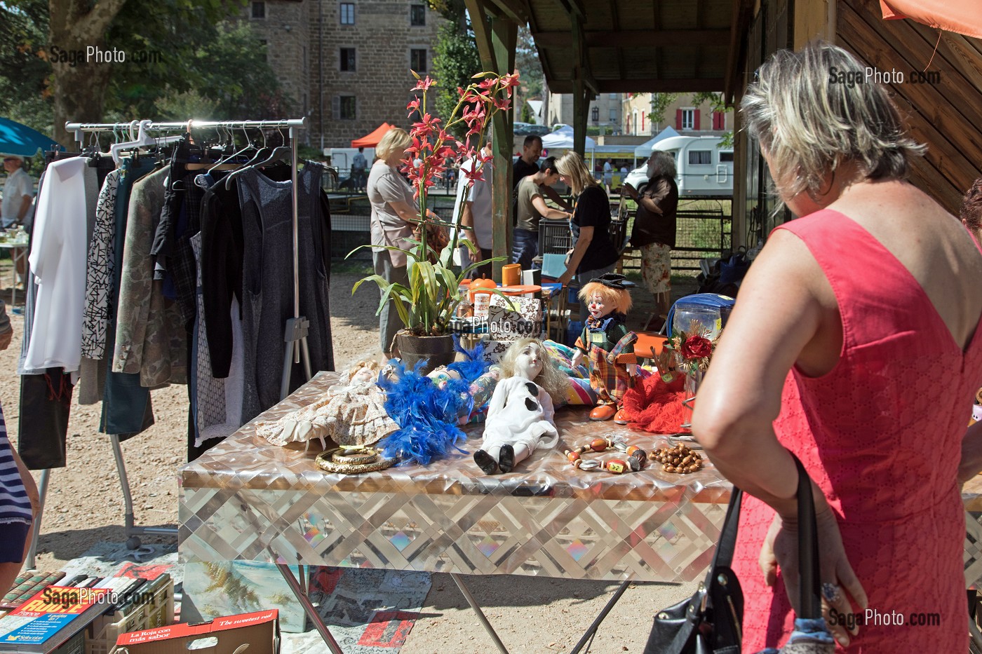 BROCANTE, FOIRE A TOUT DE LANGEAC (43), FRANCE 