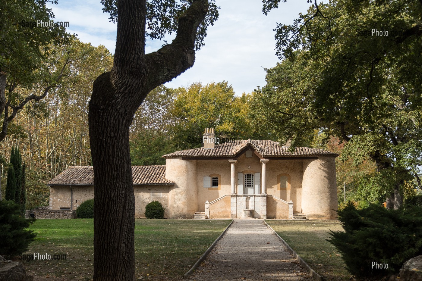 PAVILLON DE CHASSE DU ROI RENE, GARDANNE (13), FRANCE 