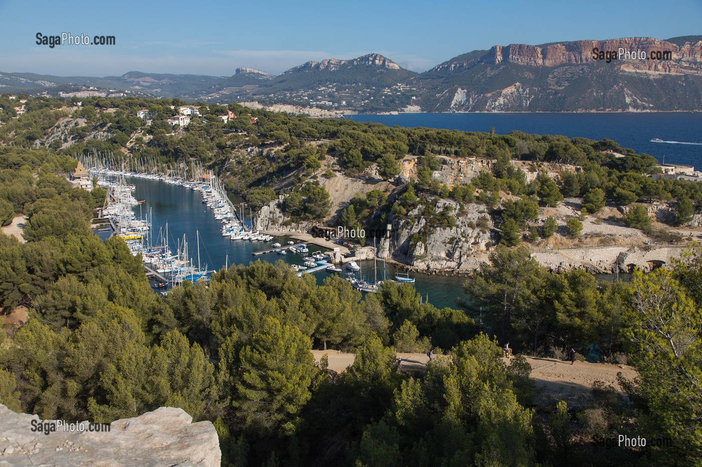 CALANQUE DE PORT MIOU ET BAIE DE CASSIS (13), FRANCE 