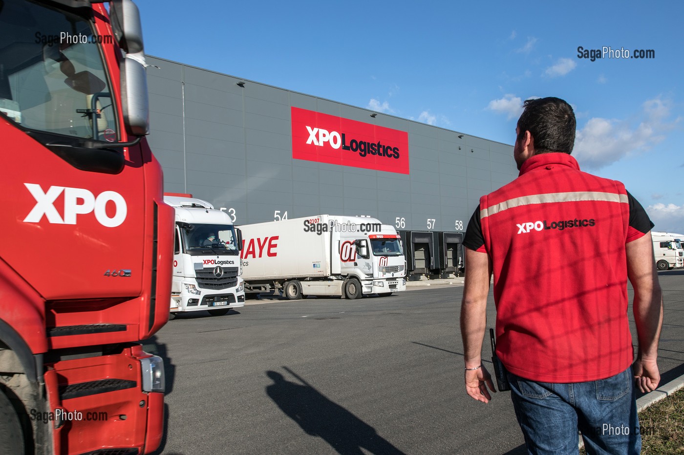 SOCIETE XPO LOGISTICS EUROPE, PLATEFORME LOGISTIQUE DE POUPRY (28), FRANCE 