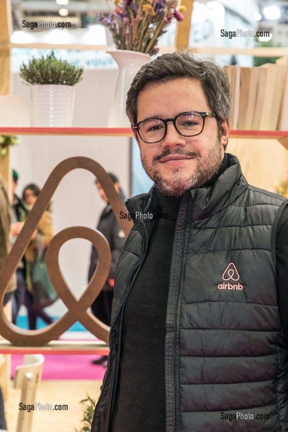 EMMANUEL MARILL, DIRECTEUR GENERAL DE AIRBNB FRANCE ET BELGIQUE, SALON DE L'AGRICULTURE, PARIS 