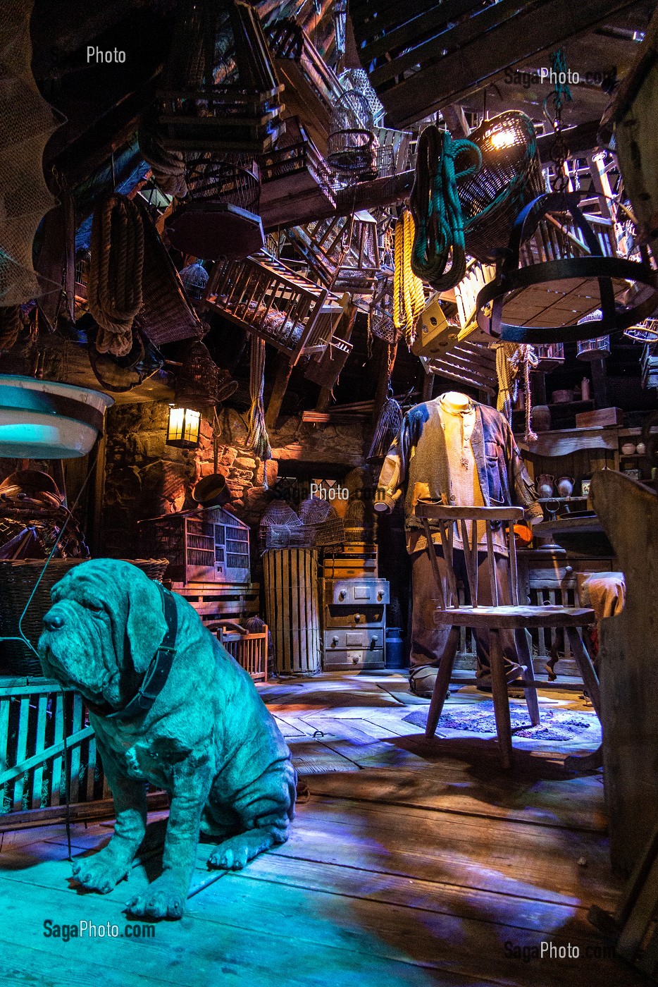 CUISINE DE HAGRID, STUDIO TOUR LONDON, THE MAKING OF HARRY POTTER, WARNER BROS, LEAVESDEN, ROYAUME UNI 