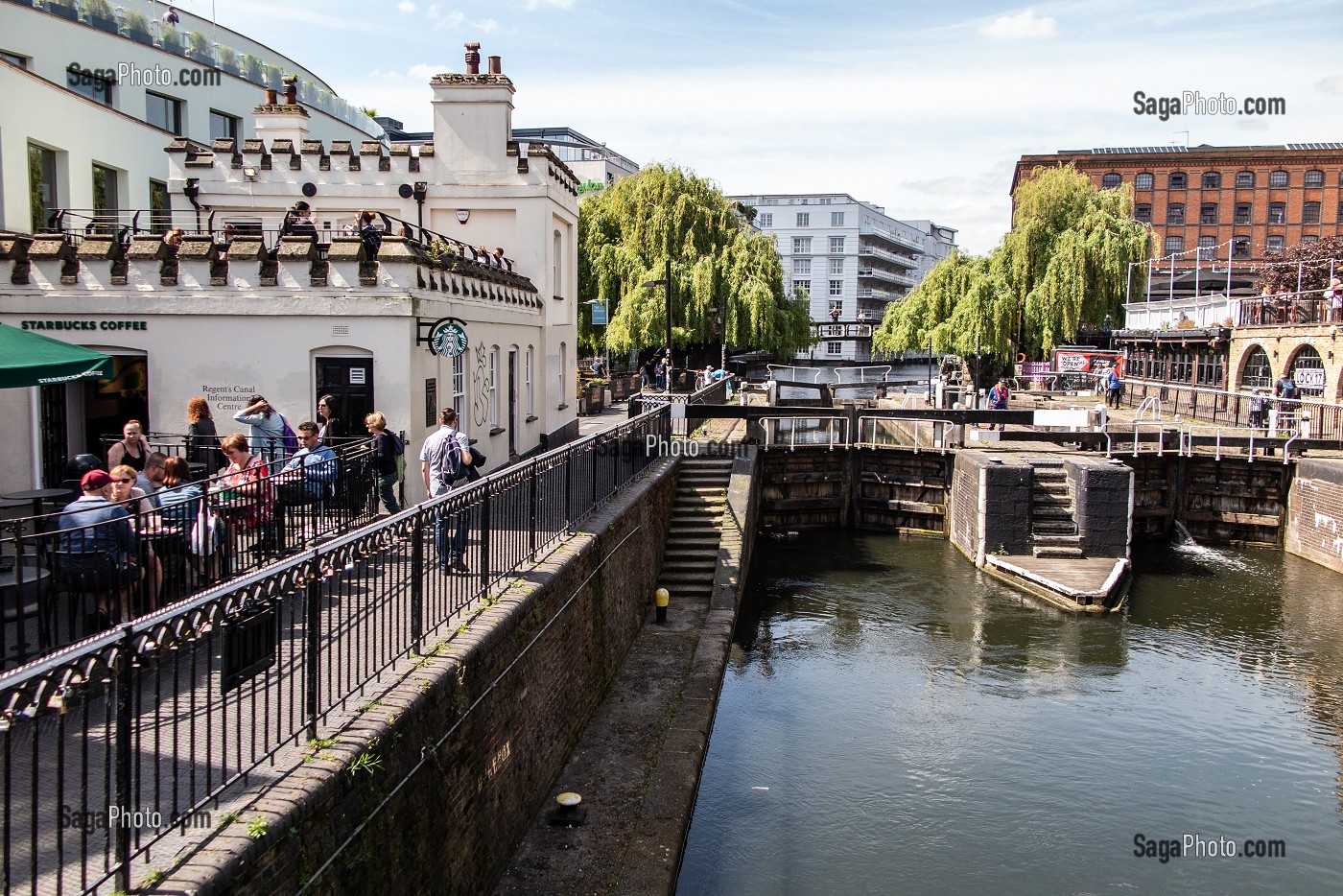 LES BERGES DU REGENT'S CANAL, LONDRES, GRANDE-BRETAGNE, EUROPE 