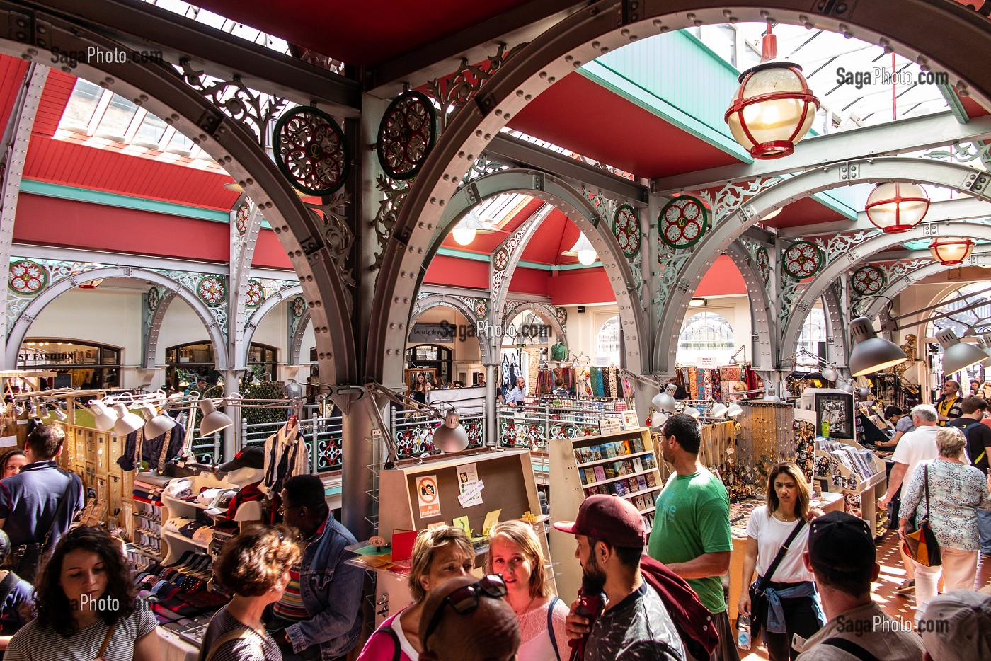 VUE INTERIEUR DU CAMDEN LOCK MARKET, LONDRES, GRANDE-BRETAGNE, EUROPE 