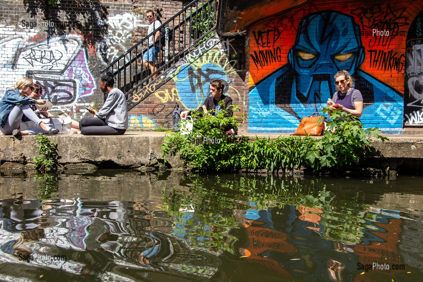 LES RIVES DU REGENT'S CANAL, LONDRES, GRANDE-BRETAGNE, EUROPE 