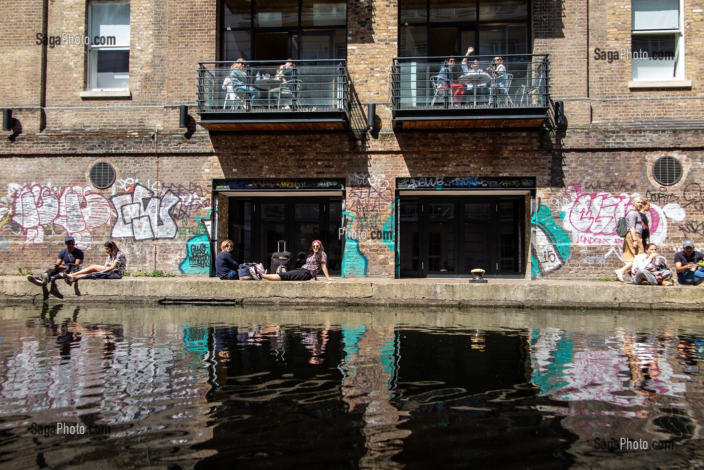 REGENT'S CANAL, LONDRES, GRANDE-BRETAGNE, EUROPE 