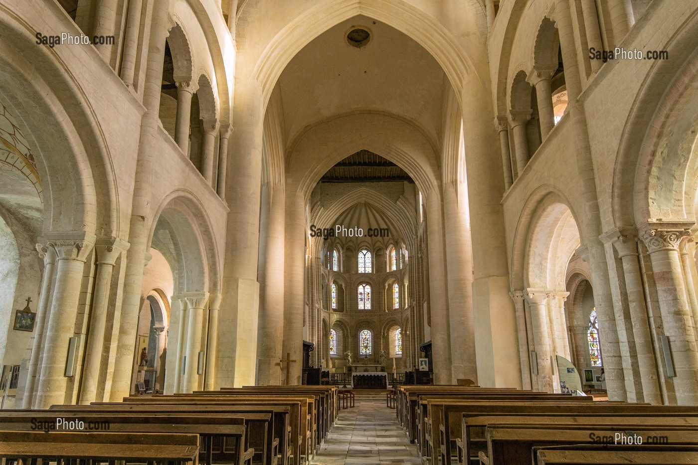 ABBAYE SAINT-VIGOR DU XI EME SIECLE DE CERISY-LA-FORET (50), FRANCE 