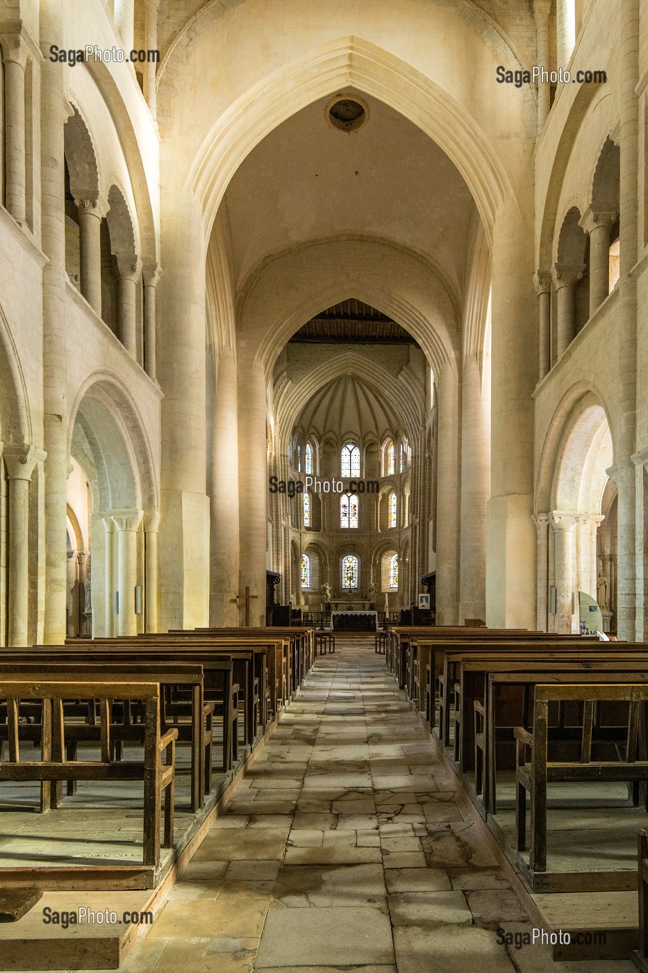 ABBAYE SAINT-VIGOR DU XI EME SIECLE DE CERISY-LA-FORET (50), FRANCE 