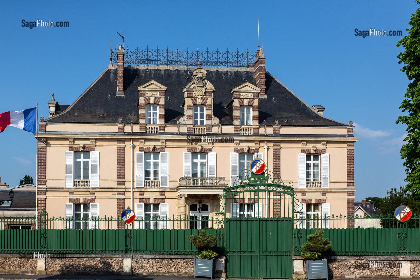 FACADE DE LA SOUS-PREFECTURE, RUE DES CAPUCINS, VILLE DE DREUX, EURE-ET-LOIR (28), FRANCE 