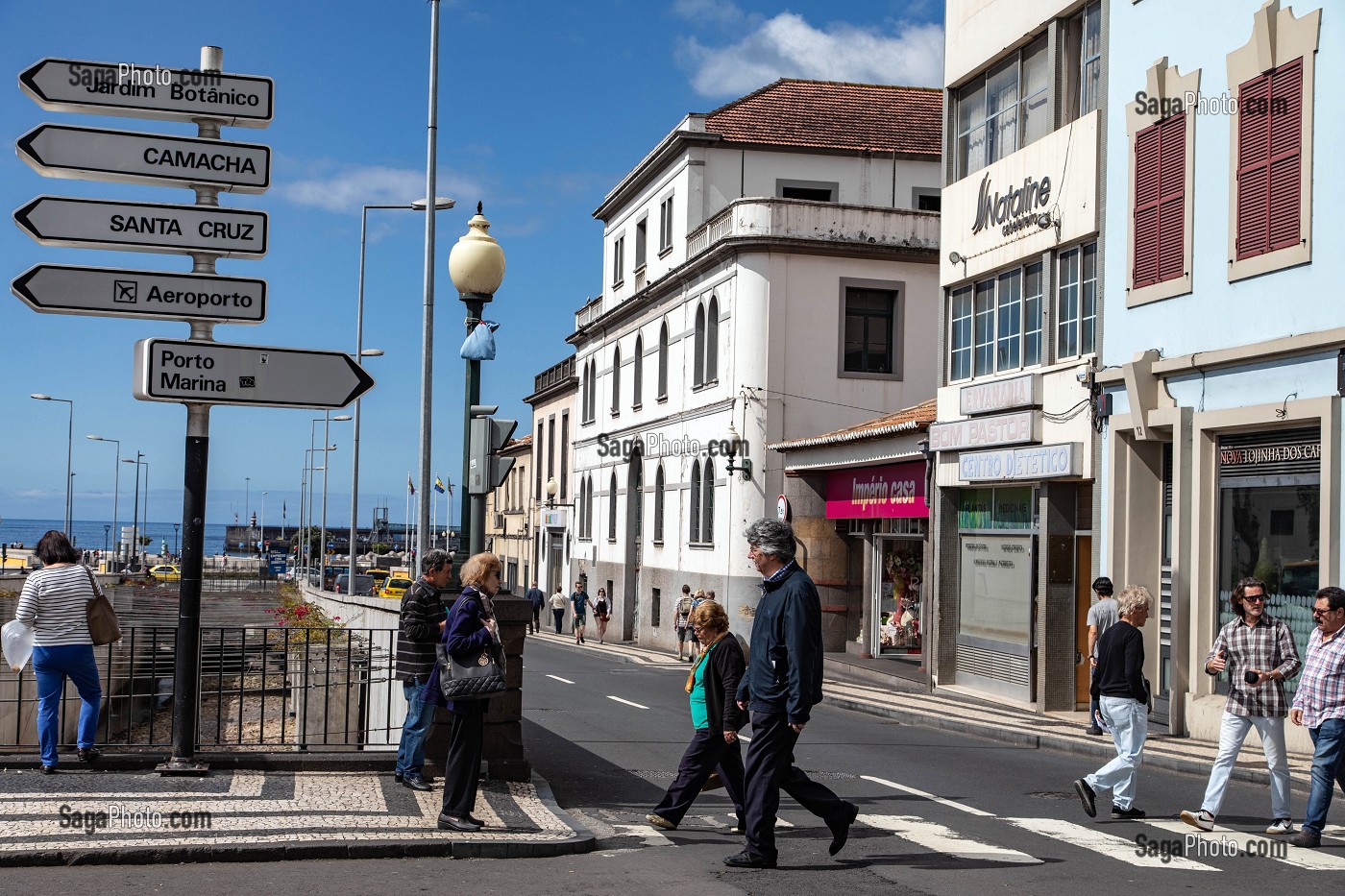 RUE PRINCIPALE BRIGADEIRO OUDINOT, FUNCHAL, ILE DE MADERE, PORTUGAL 