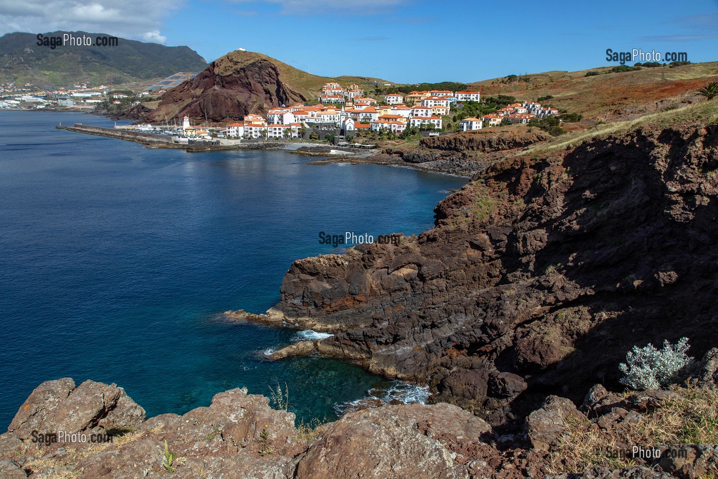 PONTA DAS GAIVOTAS, QUINTA DO LORTE, COMPLEXE DE LUXE, CANICAL, ILE DE MADERE, PORTUGAL 