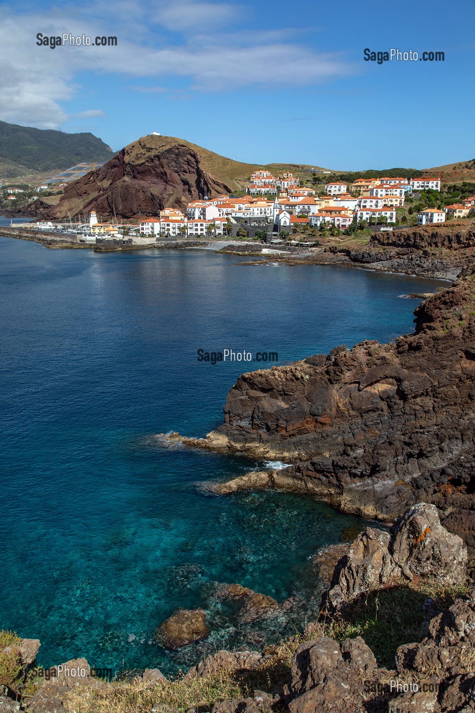 PONTA DAS GAIVOTAS, QUINTA DO LORTE, COMPLEXE DE LUXE, CANICAL, ILE DE MADERE, PORTUGAL 