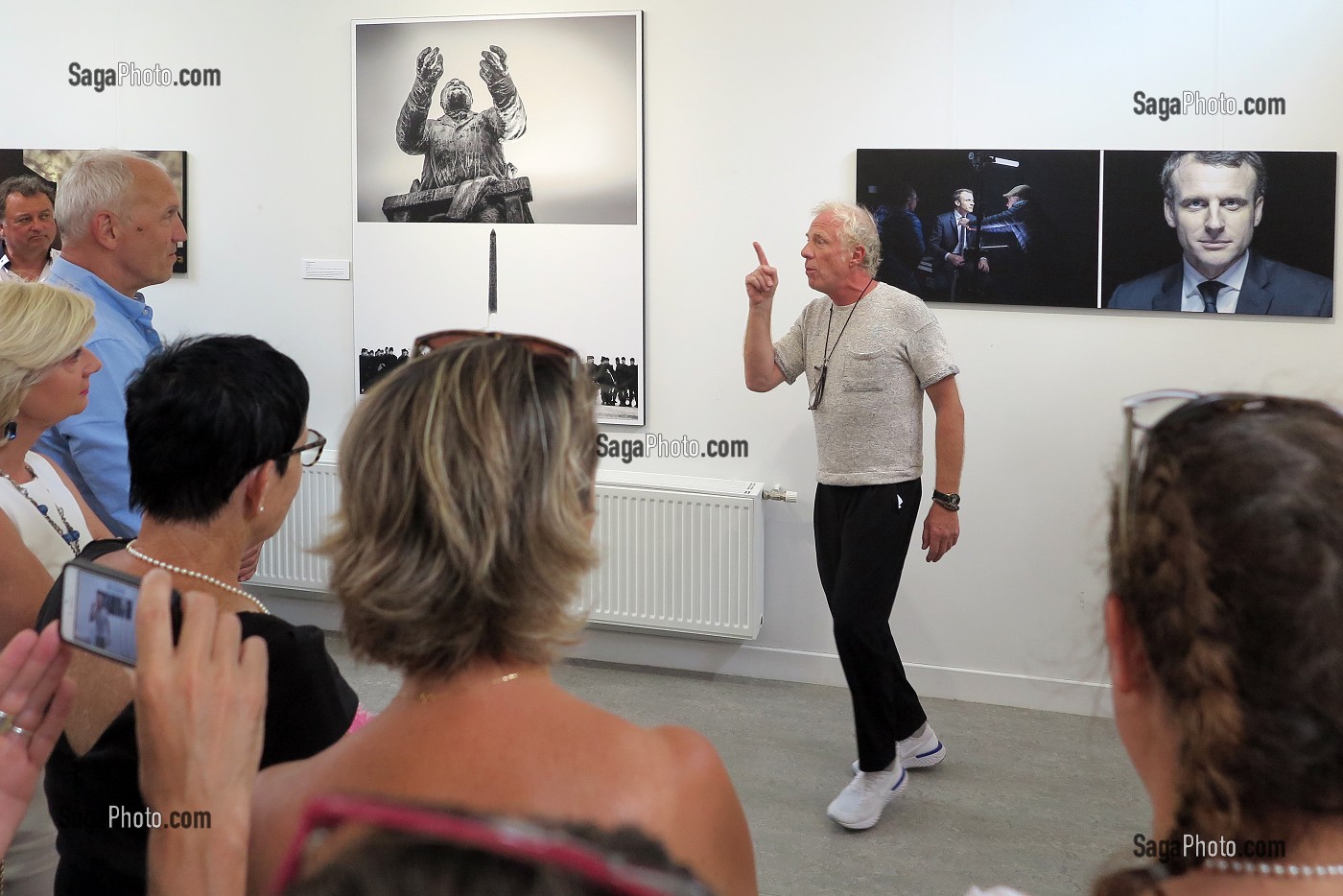 INVITE D'HONNEUR PIERRE-ANTHONY ALLARD, FESTIVAL PHOTOGRAPHIQUE L'ETE DES PORTRAITS, BOURBON-LANCY, (71) SAONE-ET-LOIRE, BOURGOGNE-FRANCHE-COMTE, FRANCE 