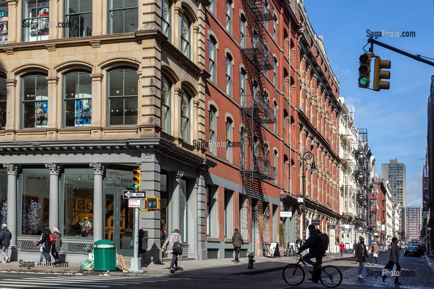 GALLERY EDEN FINE ART (GALERIE D’ART), BROOME STREET, SOHO, MANHATTAN, NEW-YORK, ETATS-UNIS, USA 