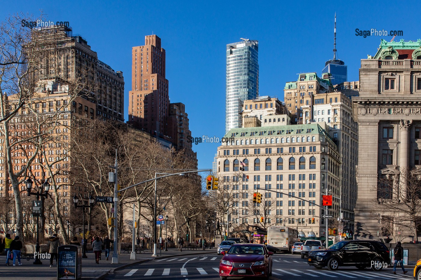 IMMEUBLE DE LA CITYBANK ET STATE STREET, MANHATTAN, NEW-YORK, ETATS-UNIS, USA 