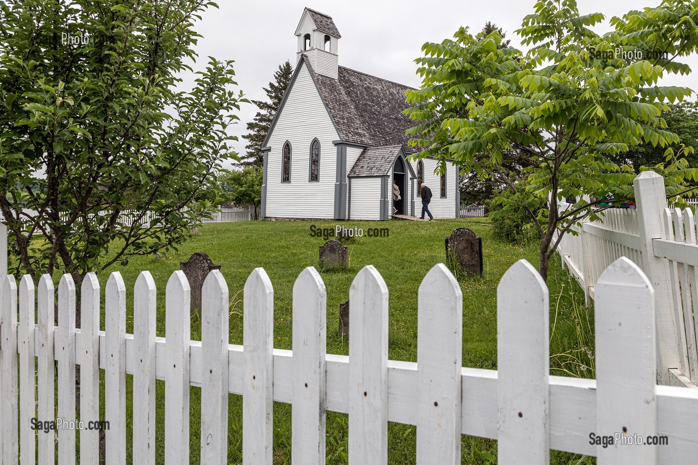 EGLISE ANGLICANE DE SAINT-MARK, KINGS LANDING, VILLAGE HISTORIQUE ANGLOPHONE, PAROISSE DE PRINCE-WILLIAM, FREDERICTON, NOUVEAU-BRUNSWICK, CANADA, AMERIQUE DU NORD 