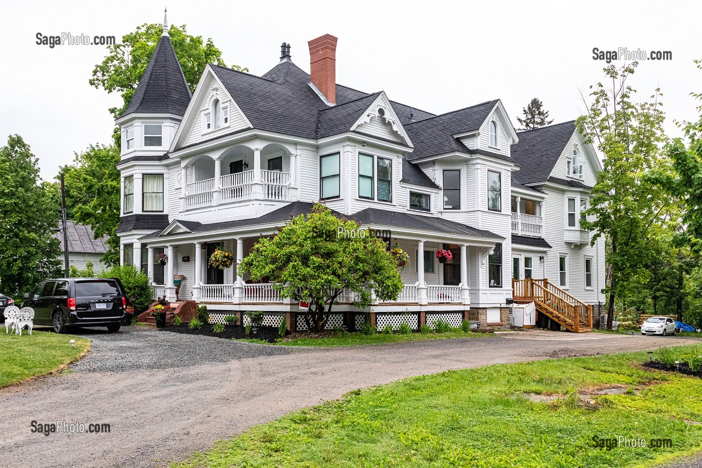 BED AND BREAKFAST, BY THE RIVER, FREDERICTON, NOUVEAU BRUNSWICK, CANADA, AMERIQUE DU NORD 