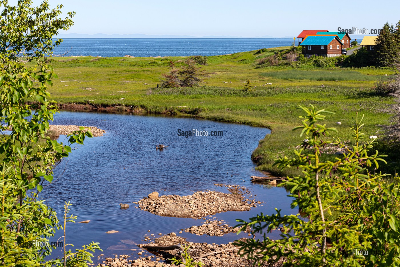 LES CHALETS DE PATTY'S BEACH, JANEVILLE, NOUVEAU-BRUNSWICK, CANADA, AMERIQUE DU NORD 