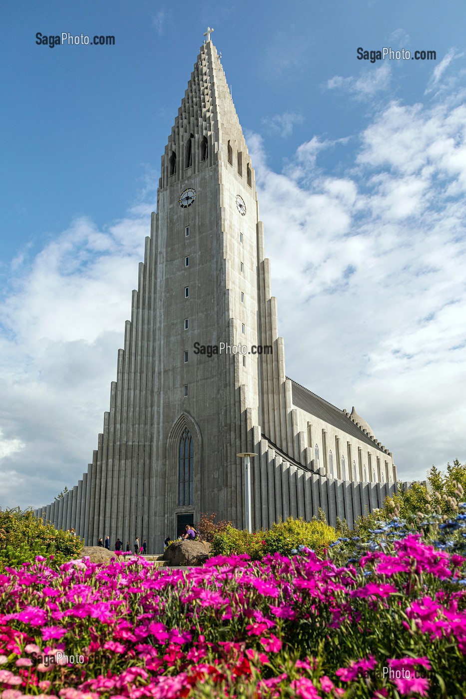 CATHEDRALE MODERNE DE HALLGRIMSKIRKJA, REYKJAVIK, ISLANDE 