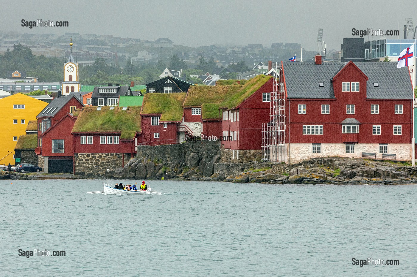 TORSHAVN, CAPITALE DES ILES FEROE, DANEMARK, EUROPE 