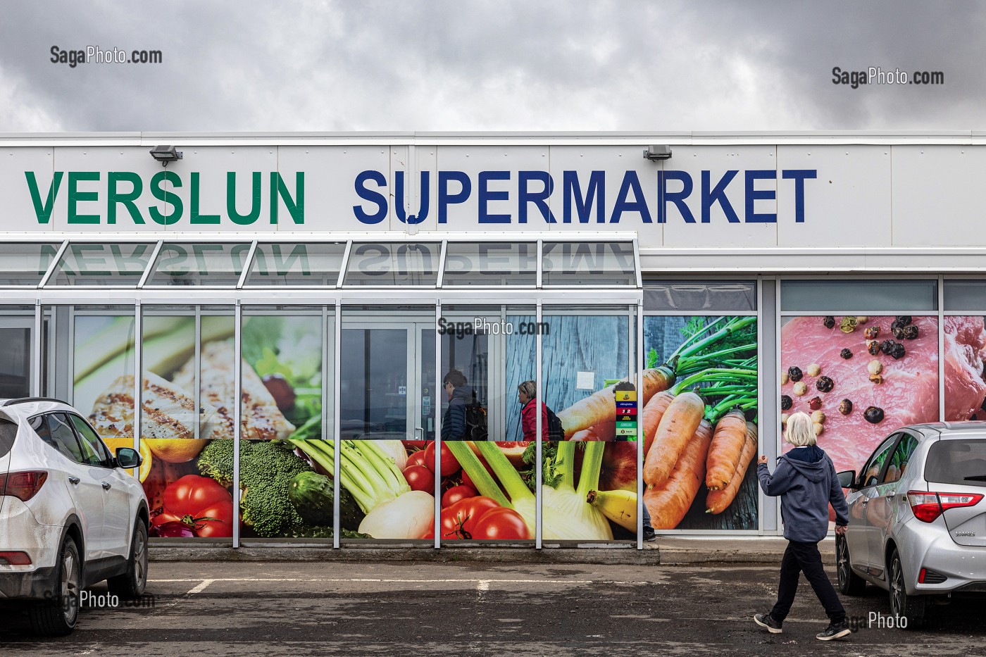 SUPERMARCHE VERSLUN, MAGASIN D'ALIMENTATION, REYKJAHLID, ISLANDE, EUROPE 