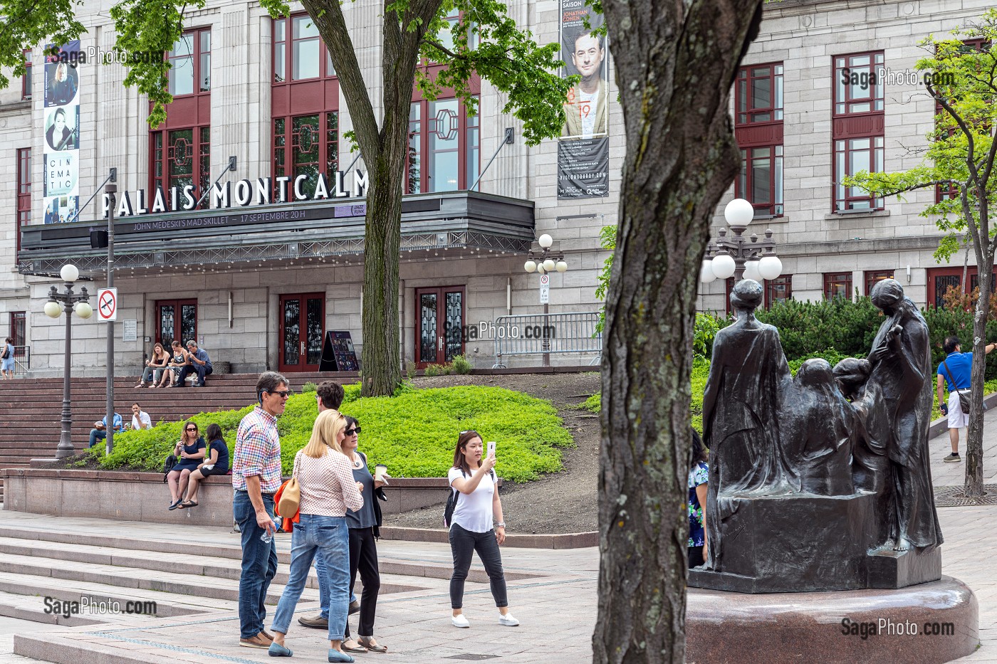 PALAIS MONTCALM, MAISON DE LA MUSIQUE, PLACE D'YOUVILLE, QUEBEC, CANADA 