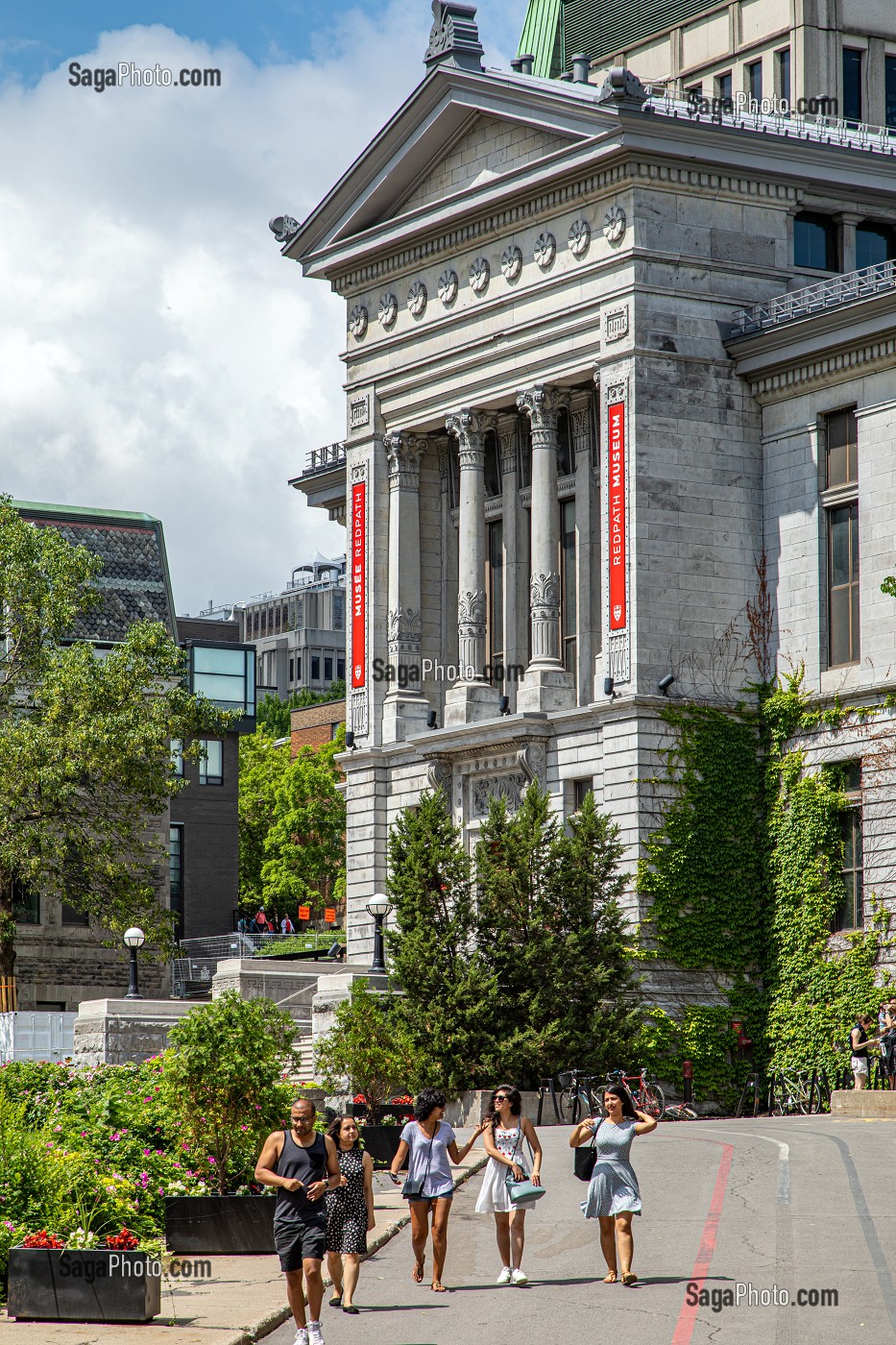 MUSEE REDPATH, MUSEE D'HISTOIRE NATURELLE DE L'UNIVERSITE MCGILL, RUE SHERBROOKE, MONTREAL, QUEBEC, CANADA 