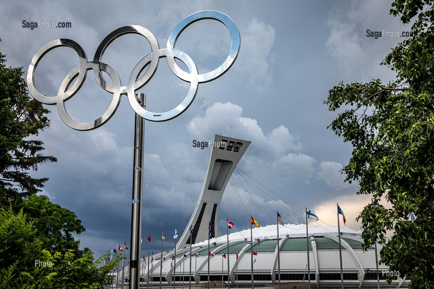 PARC ET STADE OLYMPIQUE, MONTREAL, QUEBEC, CANADA 