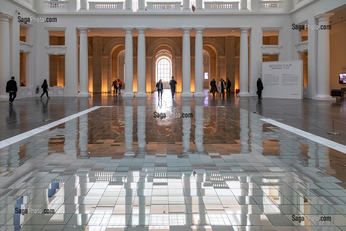 L'ATRIUM, PALAIS DES BEAUX-ARTS, LILLE, NORD, FRANCE 