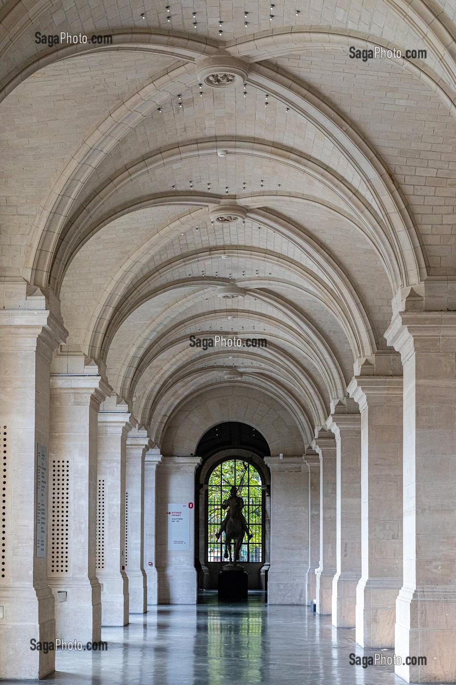 ATRIUM ET ROTONDE FREMIET, PALAIS DES BEAUX-ARTS, LILLE, NORD, FRANCE 