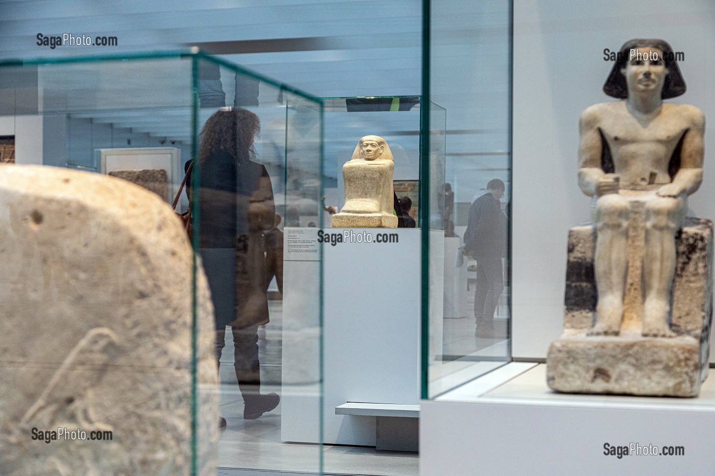 ESPACE EGYPTIEN, GALERIE DU TEMPS, MUSEE LOUVRE-LENS, LENS, PAS-DE-CALAIS, FRANCE 