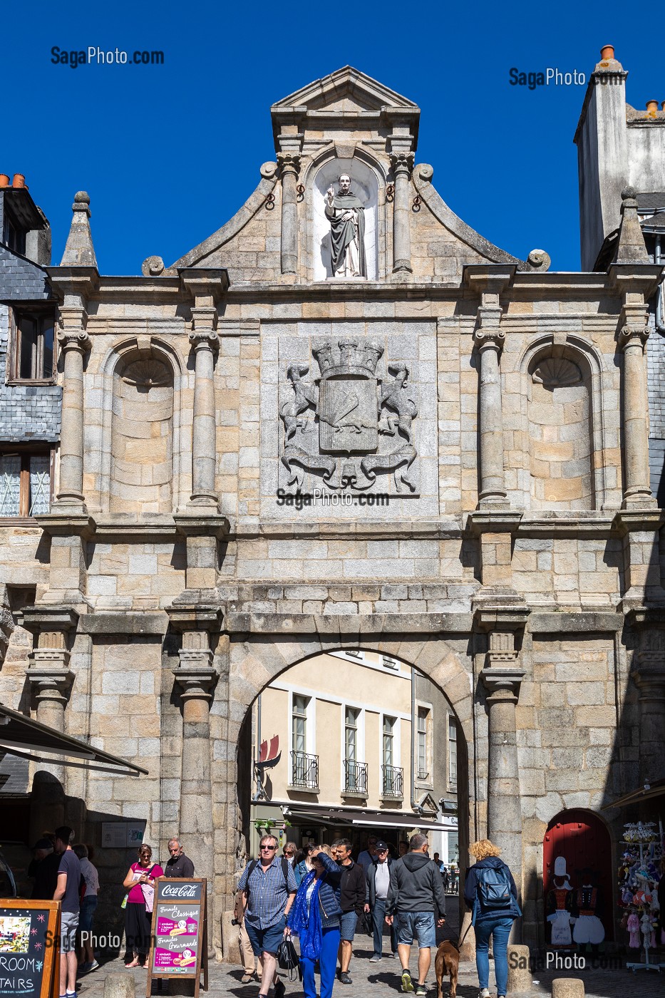 PORTE SAINT-VINCENT, VANNES, (56) MORBIHAN, BRETAGNE, FRANCE 