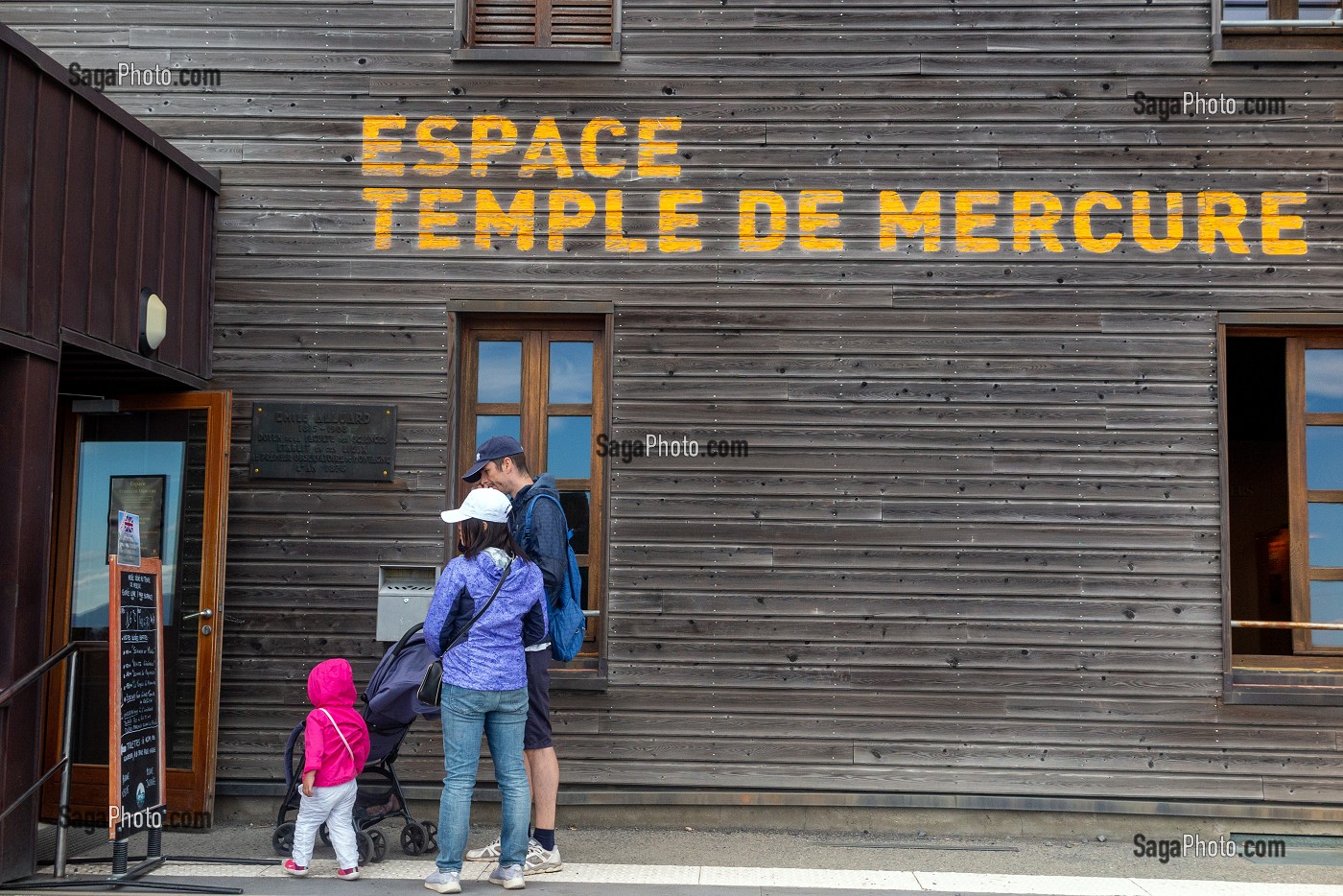 ESPACE PEDAGOGIQUE DU TEMPLE DE MERCURE, SOMMET DU PUY-DE-DOME, VOLCAN D'AUVERGNE, ORCINES, FRANCE 