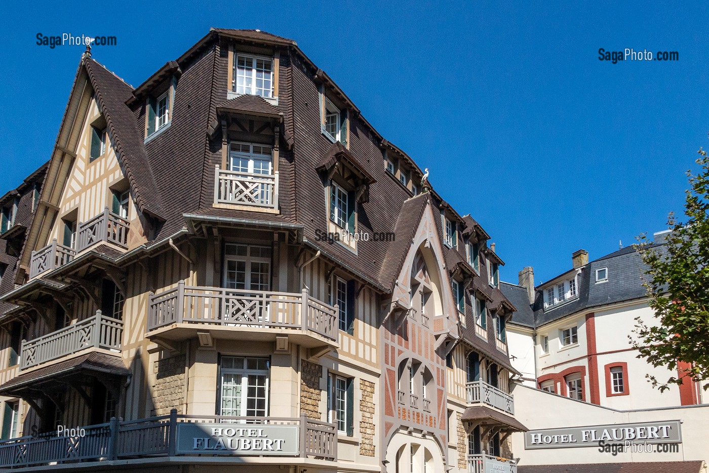 HOTEL FLAUBERT, TROUVILLE-SUR-MER, NORMANDIE, FRANCE 