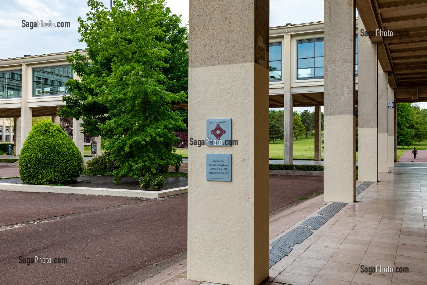 CITE UNIVERSITAIRE DE CAEN (MONUMENT HISTORIQUE), CALVADOS, NORMANDIE, FRANCE 