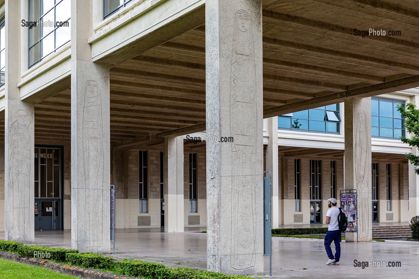 CITE UNIVERSITAIRE DE CAEN, CALVADOS, NORMANDIE, FRANCE 