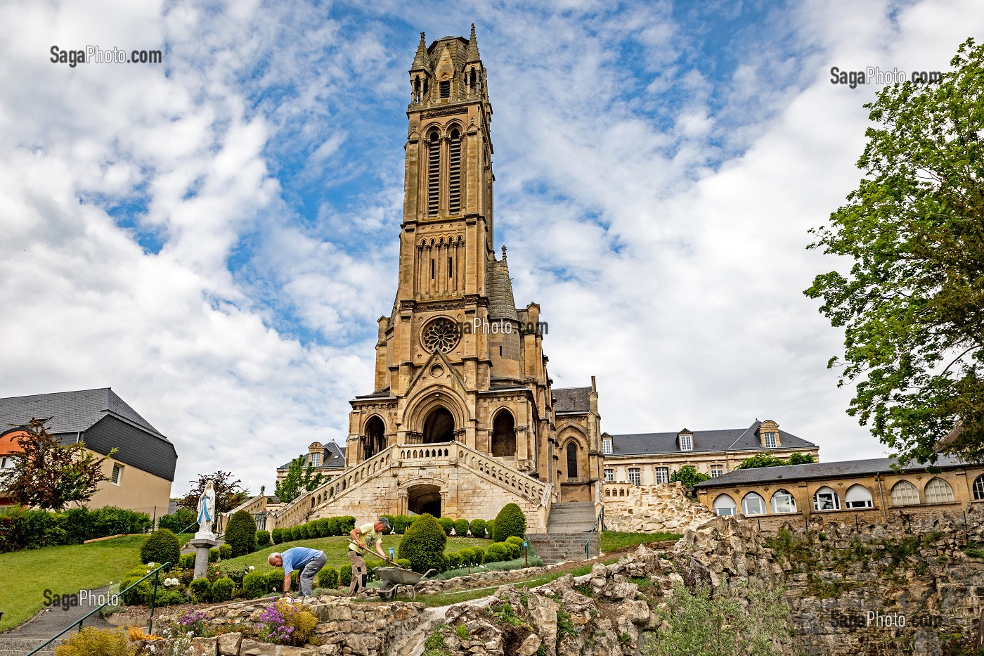 CHAPELLE DU PETIT LOURDES, CAEN, COLOMBELLES, CALVADOS, NORMANDIE, FRANCE 