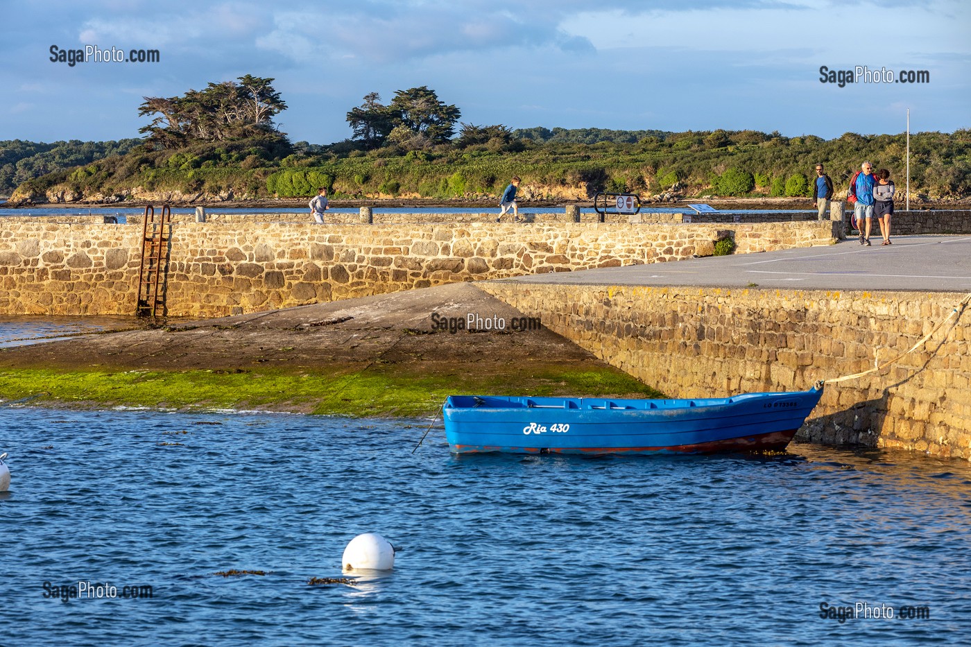 LE PONT DE SAINT-CADO, BELZ, MORBIHAN, BRETAGNE, FRANCE 