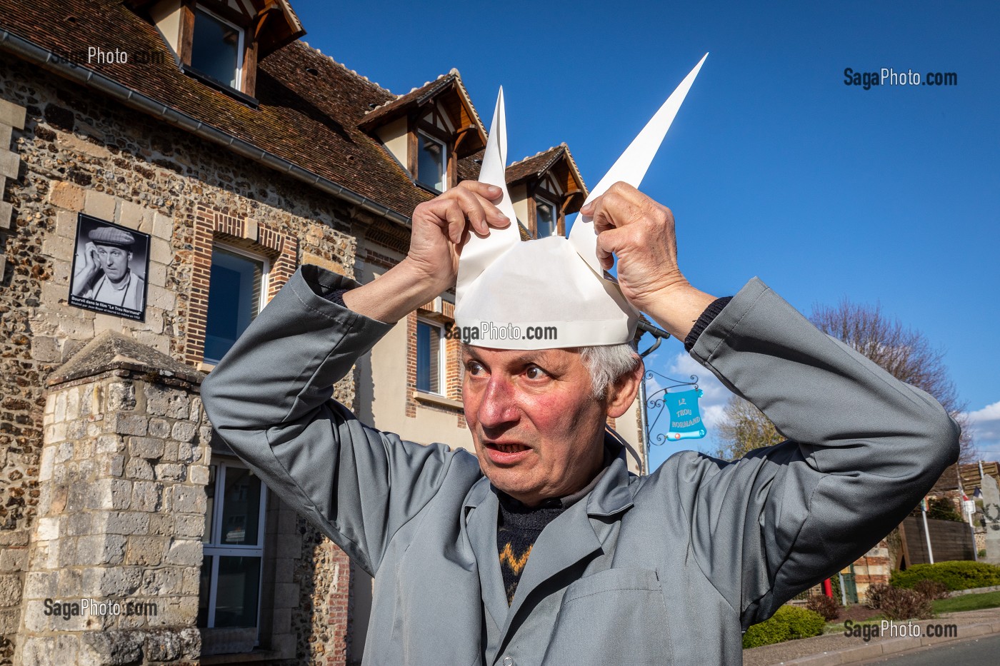JACQUES HERMIER, CREATEUR DU CIRCUIT BOURVIL, LA VIEILLE-LYRE, EURE, NORMANDIE, FRANCE 