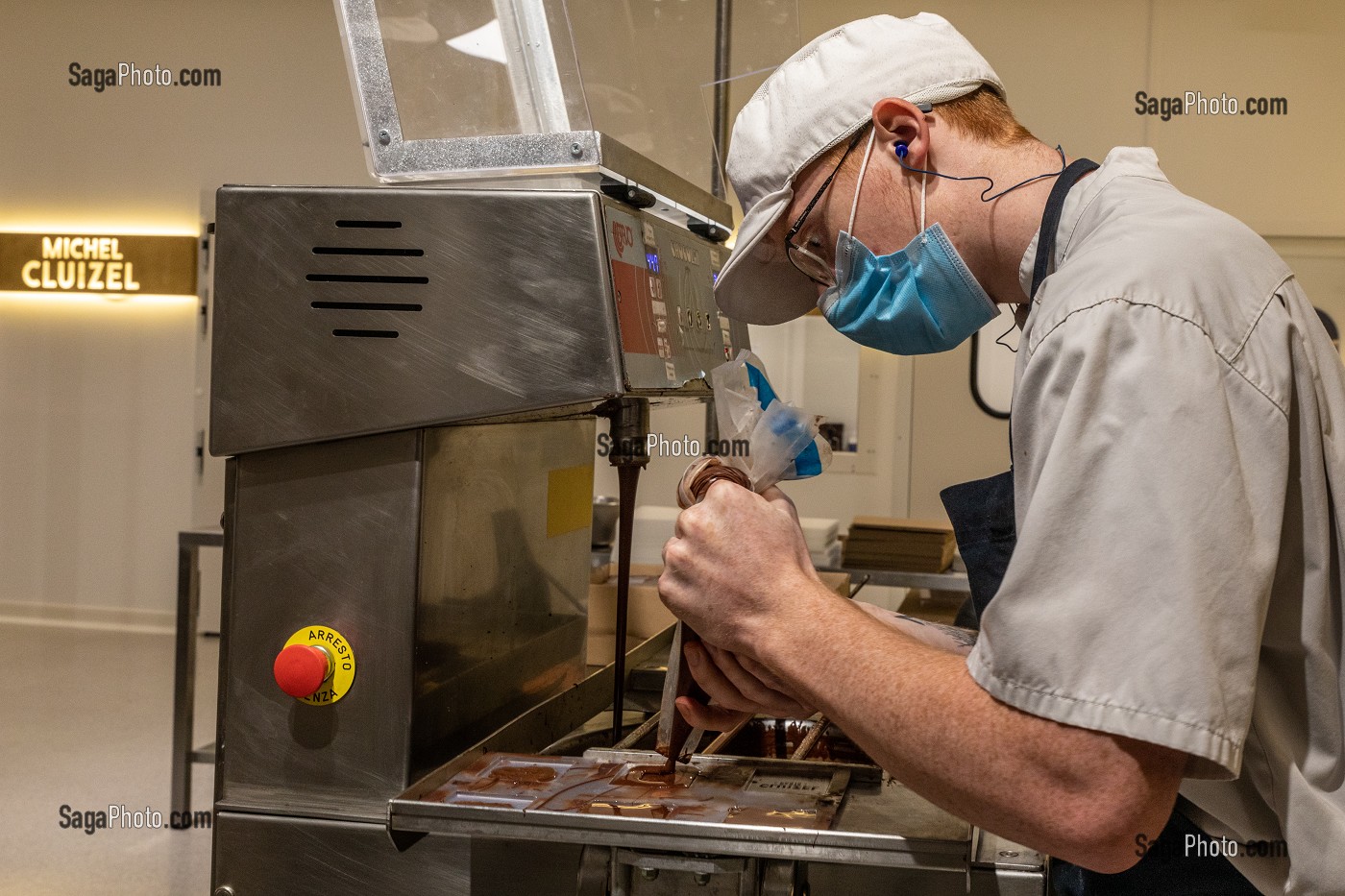 CHOCOLATERIE CLUIZEL, DAMVILLE, MESNIL-SUR-ITON, EURE, NORMANDIE, FRANCE 