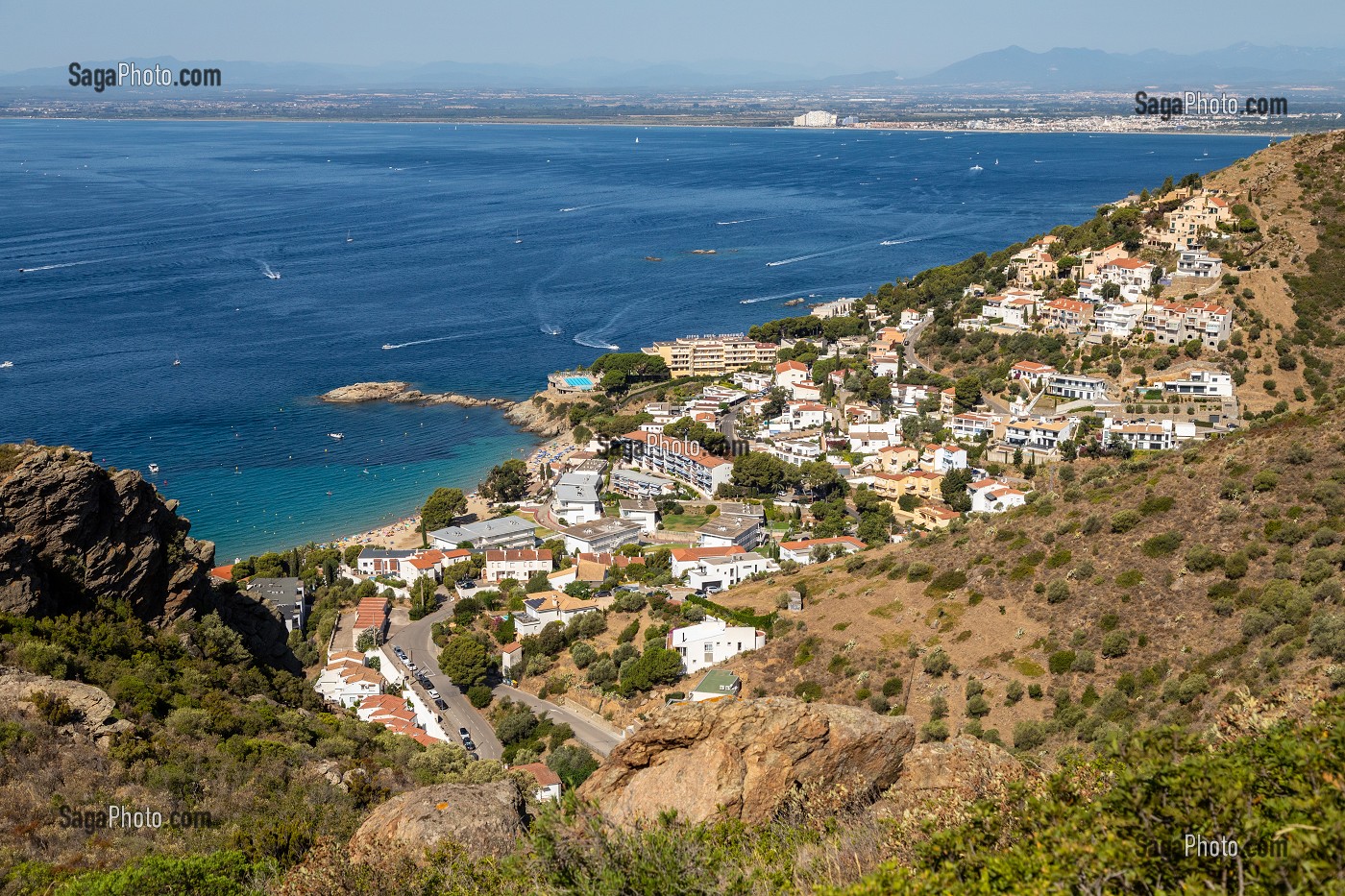 PLAGE DE L'ALMADRAVA, ROSES, COSTA BRAVA, CATALOGNE, ESPAGNE 