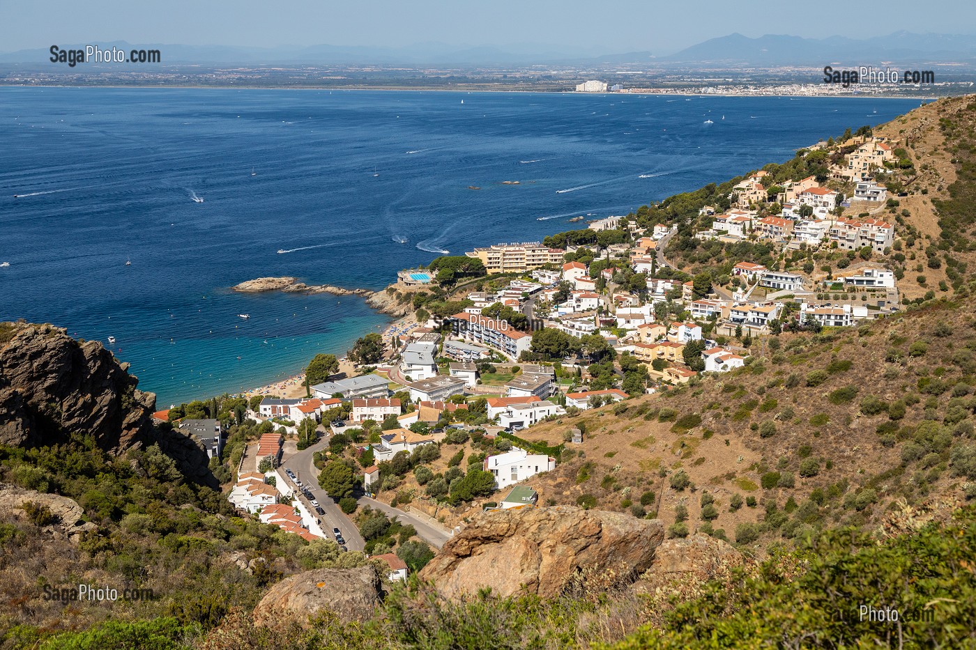 PLAGE DE L'ALMADRAVA, ROSES, COSTA BRAVA, CATALOGNE, ESPAGNE 