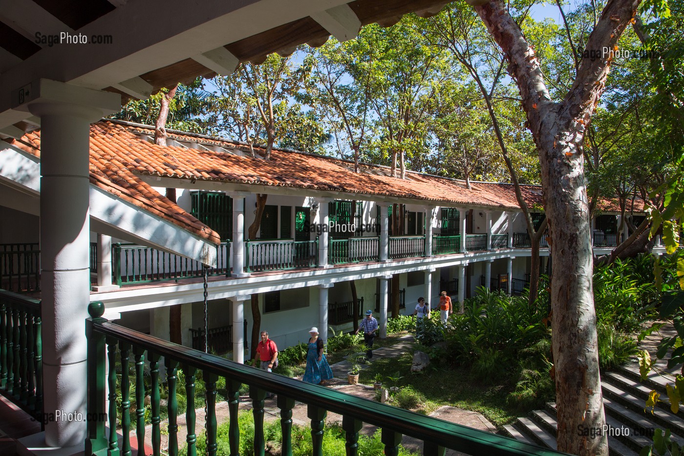 L'HOTEL MOKA, VILLAGE ECOLOGIQUE DE LAS TERRAZAS, BIOSPHERE CLASSEE COMME RESERVE MONDIALE AU PATRIMOINE DE L'HUMANITE PAR L'UNESCO, CUBA, CARAIBES 