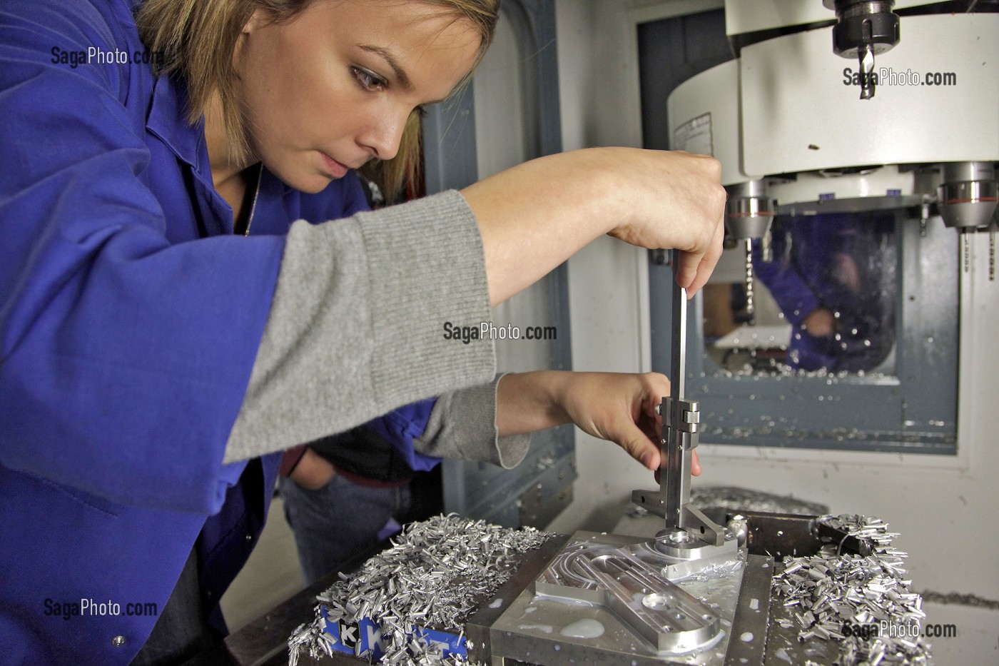 FRAISEUR, OLYMPIADES DES METIERS DE BRETAGNE, FRANCE 