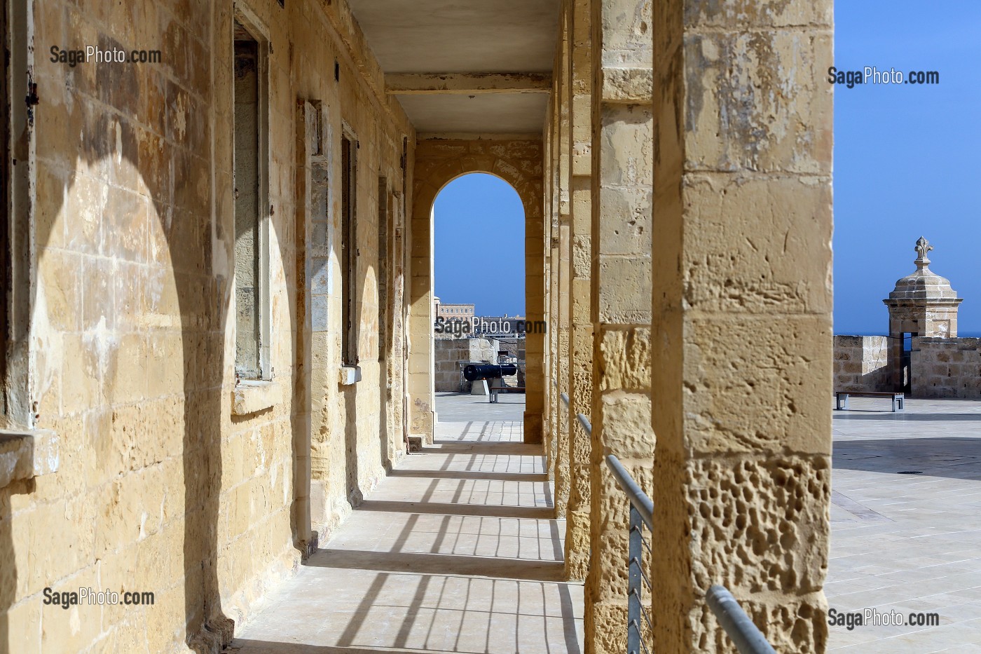 FORT SANT ANGELO, FORT SAINT ANGE, BIRGU, VITTORIOSA, MALTE 