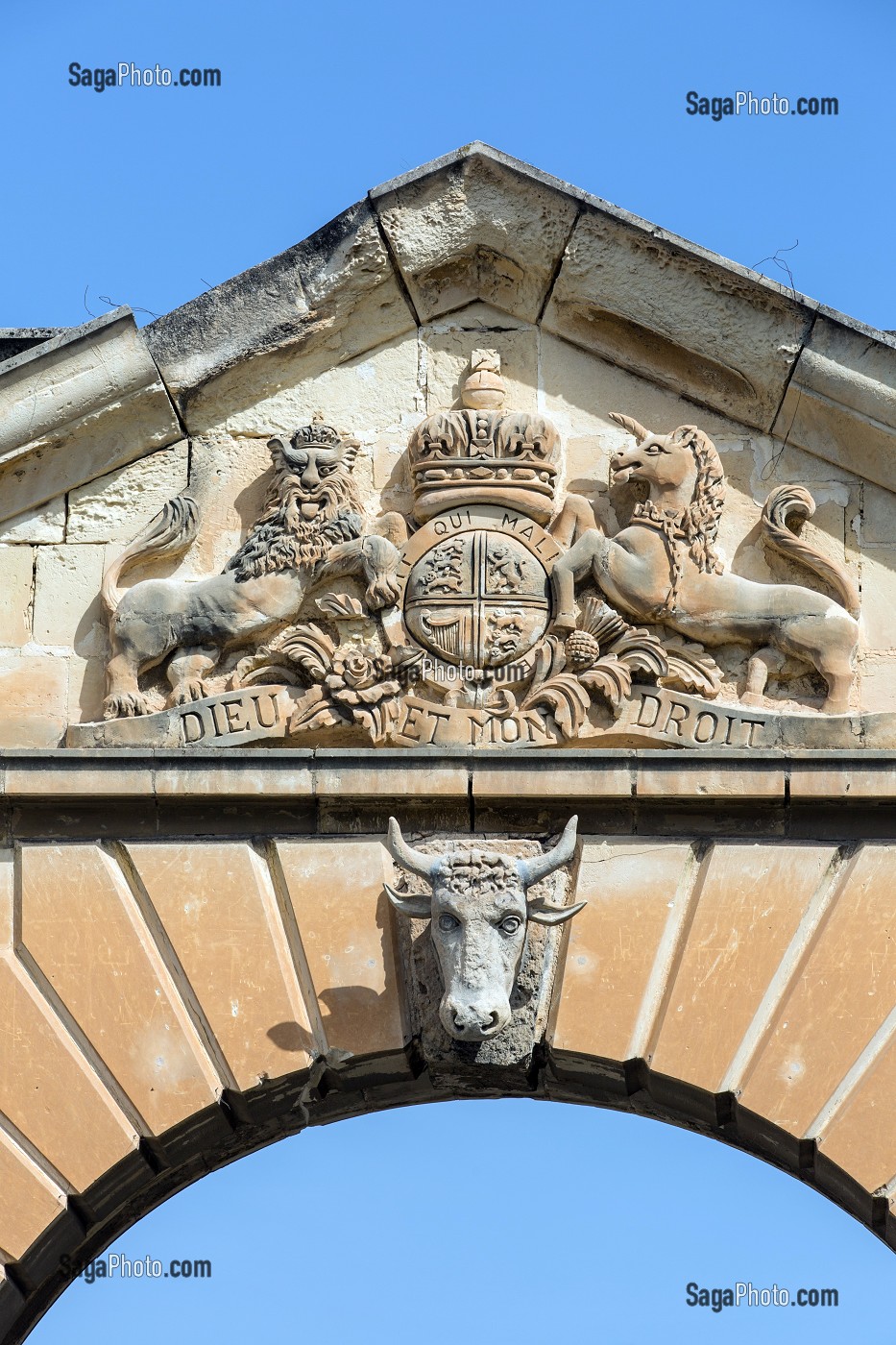PORTE DE LA VILLE DE BIRGU, 3 CITES, MALTE 
