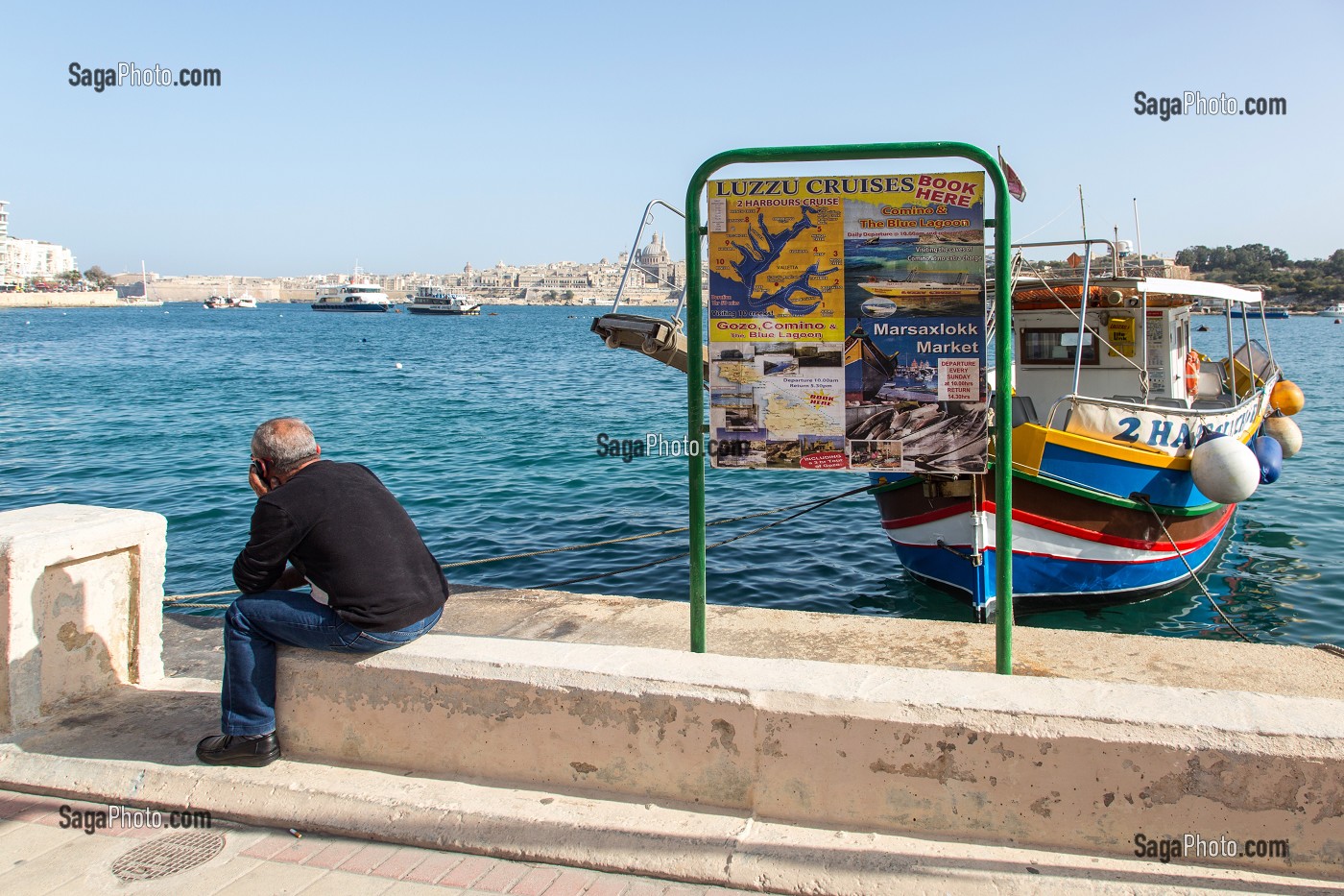 PORT DE SLIEMA, MALTE 