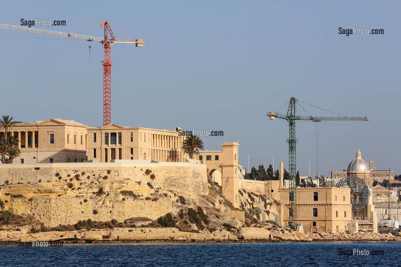 VILLA BIGHI, KALKARA, LA VALETTE, MALTE 