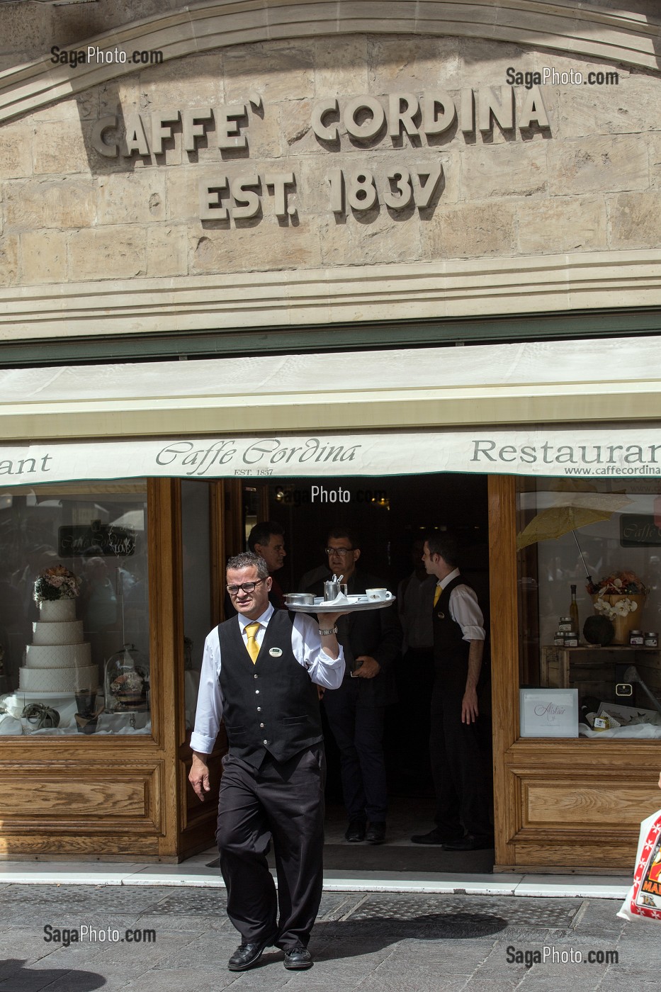 CAFFE CORDINA (CAFE DEPUIS 1837), LA VALETTE, MALTE 