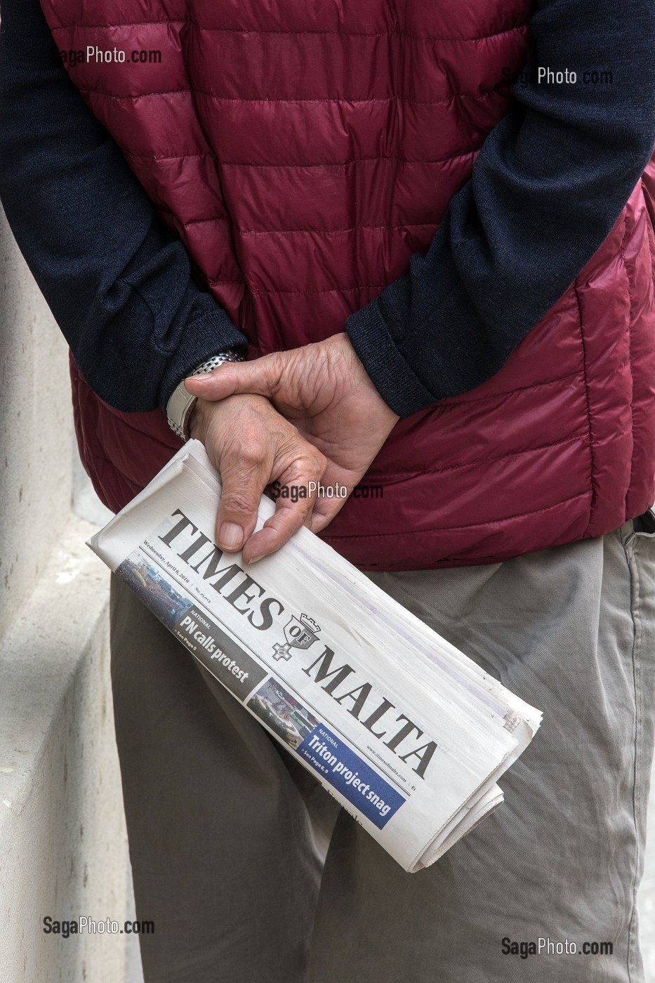 ILLUSTRATION JOURNAL TIMES MALTA, MALTE 